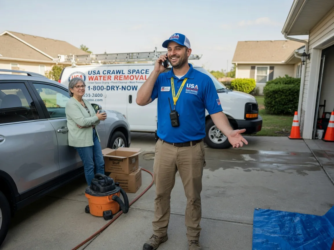 Crawl Space Water Removal Neshkoro, WI FAQs